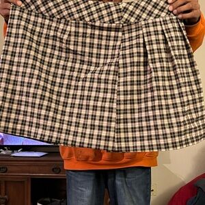 Ent entrancy Plaid skirt brand new with tags 3x
